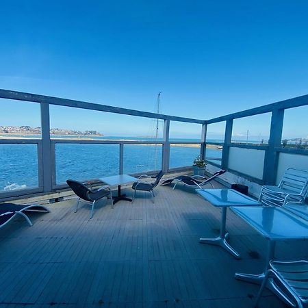 Ferienwohnung La Presqu' Ile Du Lenn Face A La Mer Louannec Exterior foto