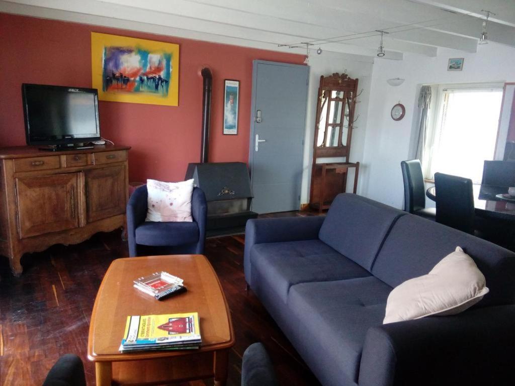 Ferienwohnung La Presqu' Ile Du Lenn Face A La Mer Louannec Exterior foto